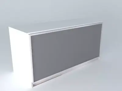 MODULE TOP C / DOOR PROFILE ALUMINUM DUMP Free 3D model