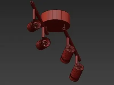 LED Track Lighting 3D model