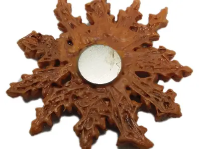 Eguzkilore for magnet 3D print model