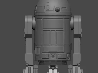 Star Wars - R2D2 Container for 3D Printing 3D model