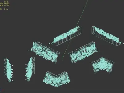 Moss Mountain - Fault 03 3D model