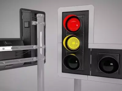 Urban Traffic Light 3D model