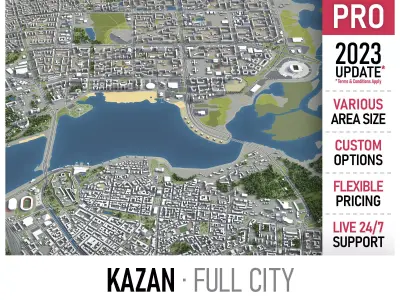 Kazan  Low-poly 3D model