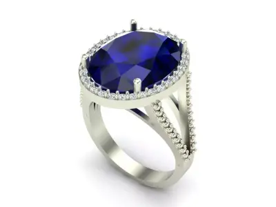 Jewelry ring 411 3D print model