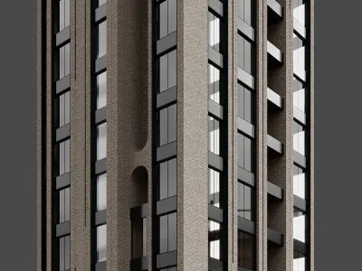 RESIDENTIAL BUILDING NO70 A 3D model
