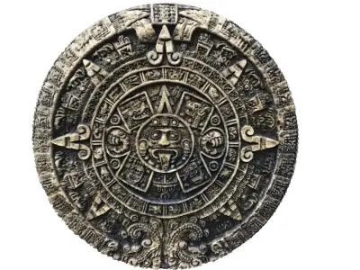 Mayan Calendar 3D model