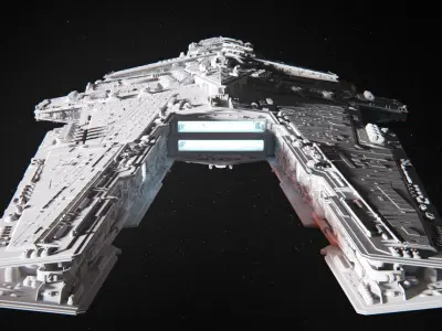 Sith Dreadnaught 3D model
