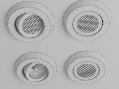 Ghidini Lighting SEGNO ADJUSTABLE 3D model