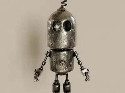 Robot Cartoon 3D model