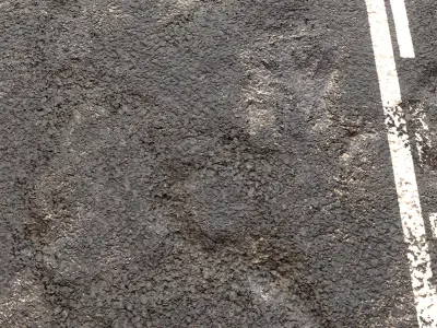 asphalt 26 png pbr seamless 4k 3D model