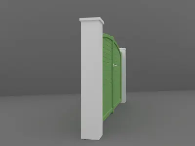Outdoor Gate  3D model