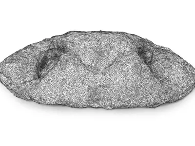 Pastry Collection cinnamon roll 3D model