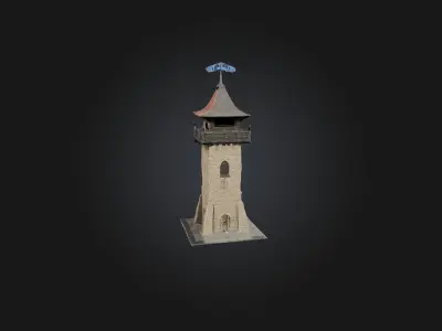Tower 3D model order