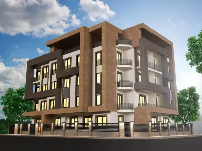 exterior building   3D model