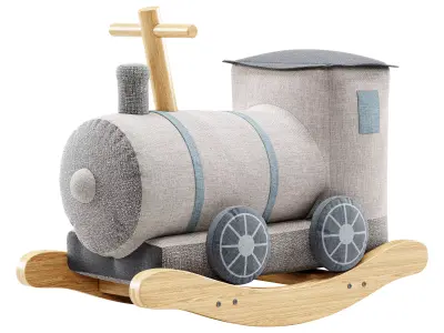 Train Light-Up Musical Nursery Rocker 3D model