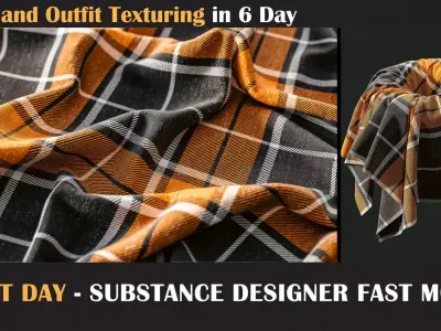 Cloth and Outfit Texturing in 6 Days - Master Class Texture