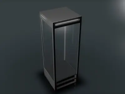 Sci Fi Container Low-poly 3D model