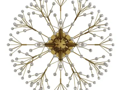 Dunkirk Wall Sconce Low-poly 3D model