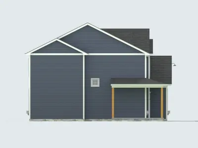 Cape Cod House 17 3D model