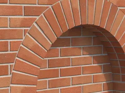 Severn Multi Red Blend Brick Texture Texture