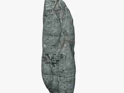 Rocky Cliff  Low-poly 3D model