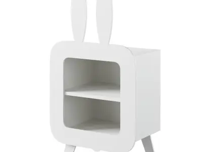 Kids bedside table by Little street 3D model