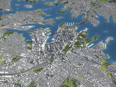  Sydney - city and surroundings 