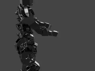 robotic mech  jupiter scifi  3D model
