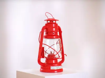 Red lantern HG2 3D model