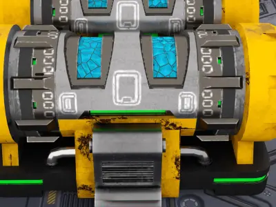 Sci Fi Generator 3D model