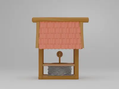 Medieval Well Free 3D print model