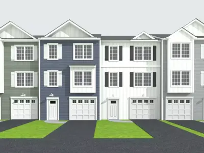 Cape Cod House 18 3D model