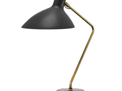 1950s Boris Lacroix Table Lamp 3D model
