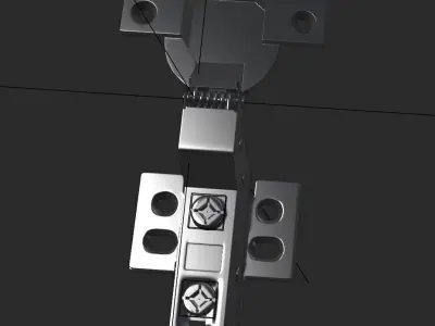 hinge for blender 3D model