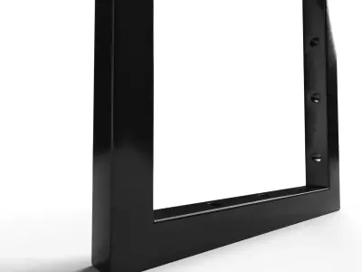 Modern Geometric Square Shelf Bracket 2 color 3D model