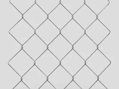 Wire Mesh Low-poly 3D model