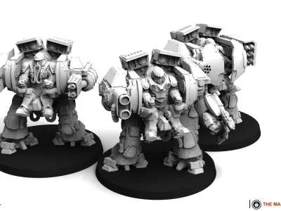 Tempest Legion and Black Knights - Theseus Juggernaut 3D print model