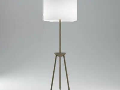 BDDW Tripod Lamp PRO 3D model