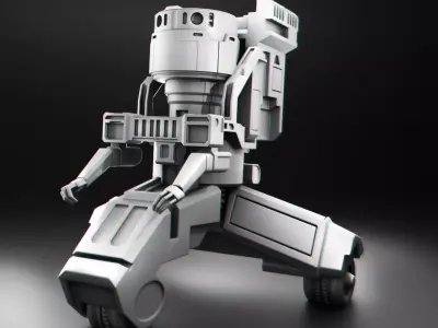 Robot tank 3D Print model 3D print model