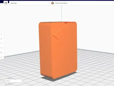 Bin M01 Low-poly 3D model