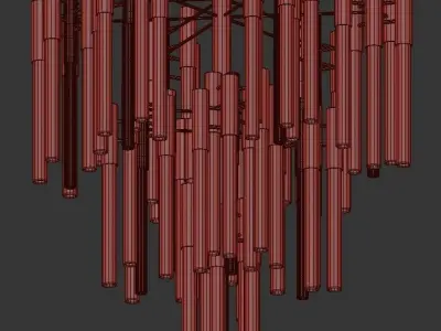 BURJ CHANDELIER 3D model