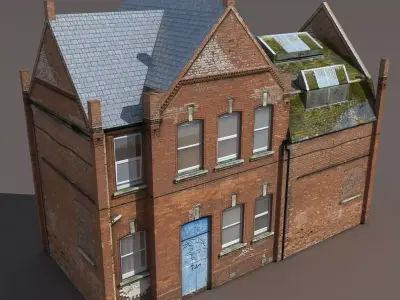 Old House Low poly 126 3D model