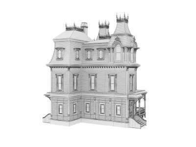 Victorian House 3D model purchase
