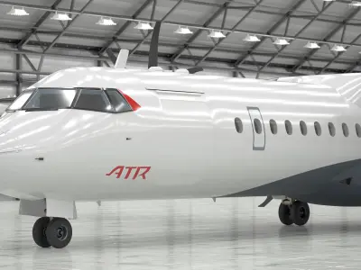  Regional Passenger Aircraft ATR 72-600 