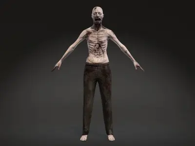 Zombie 3D model