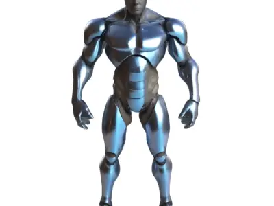 Sci-Fi Android Character Collection 3D print model