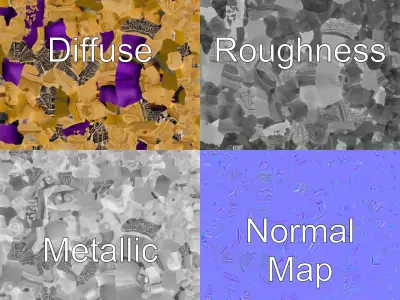 Farquaad Mini Throne Gold-Plated model pack Low-poly 3D model