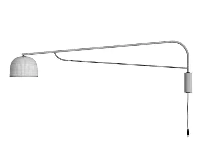 Grant Long Wall Lamp 3D model