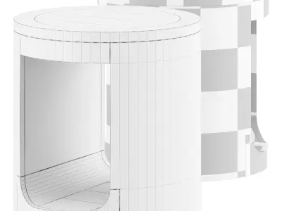 Out door Side table 3D model