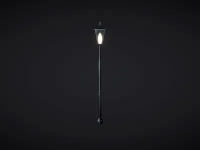Lamp Post 03 3D model